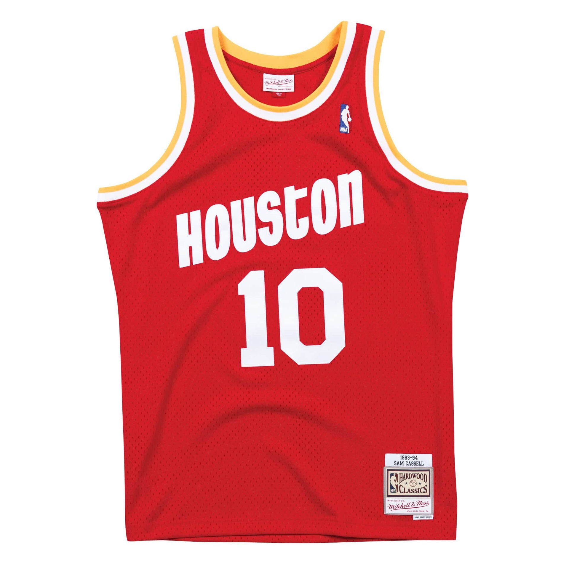 Sam Cassell Houston Rockets Mitchell & Ness 1993-94 Hardwood